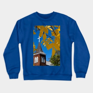 Canada. Autumn in the town of Jasper. Crewneck Sweatshirt